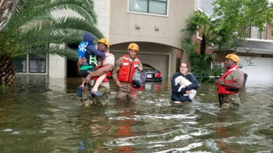 national guard hurricane harvey rescue