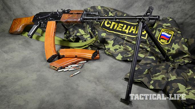 RPK-74 rifle right angle