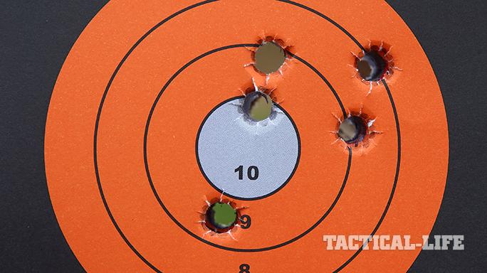 Sig P227 TACOPS pistol target