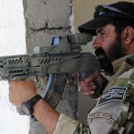 AMD-65 carbine afghan police firing