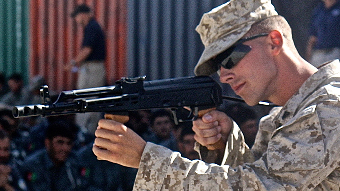 AMD-65 carbine marine firing