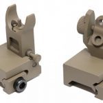 Guntec Thin Profile BUIS Sight Set backup iron sights