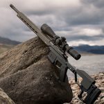 Christensen Arms Modern Precision Rifle on rock