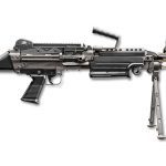 FN M249S rifle left profile