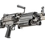 FN M249S PARA rifle right angle