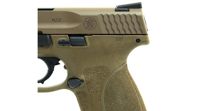 Smith & Wesson M&P M2.0 Pistol with TruGlo TFX Sights rear sight