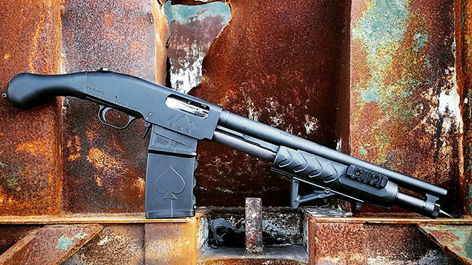Black Aces Shockwave Magazine Fed 12-Gauge firearm