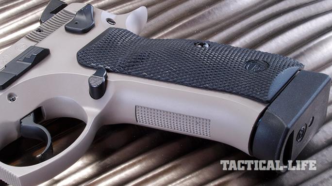CZ SP-01 Tactical Urban Grey Suppressor-Ready pistol grip