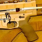 DRD Tactical Kivaari 300 Norma Magnum rifle grip and trigger