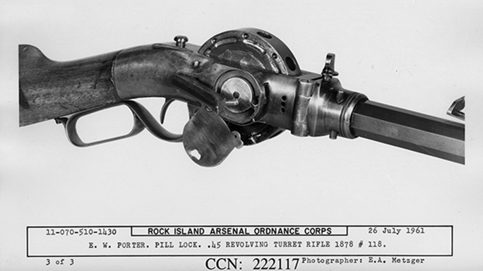 Porter Turret Rifle hammer and magazine