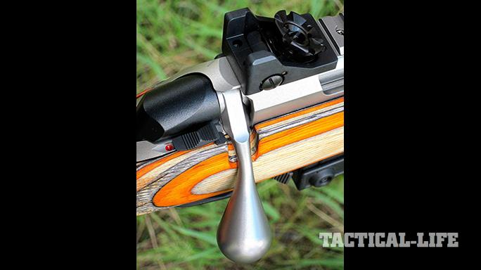 Tikka T3x Arctic rifle bolt handle