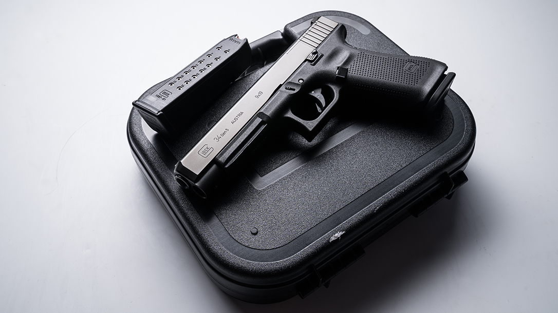 Glock 34 Gen5 MOS pistol release lead