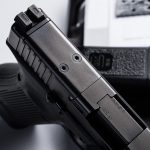 Glock 34 Gen5 MOS pistol release rear