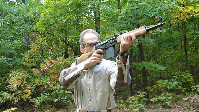 K-VAR VEPR rifle aiming