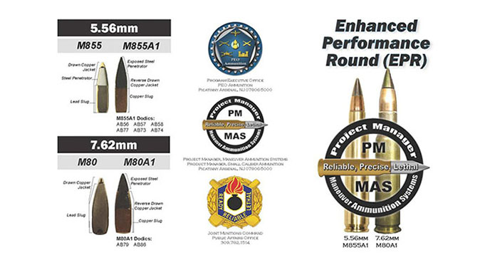 army M855A1 round