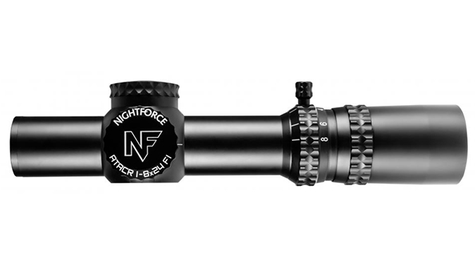 Nightforce NX8 ATACR 1-8x24 F1 scope right profile