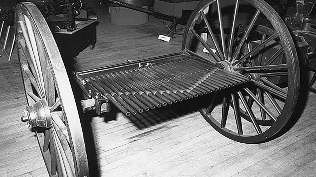 Billinghurst-Requa Battery Gun First Machine Gun lead