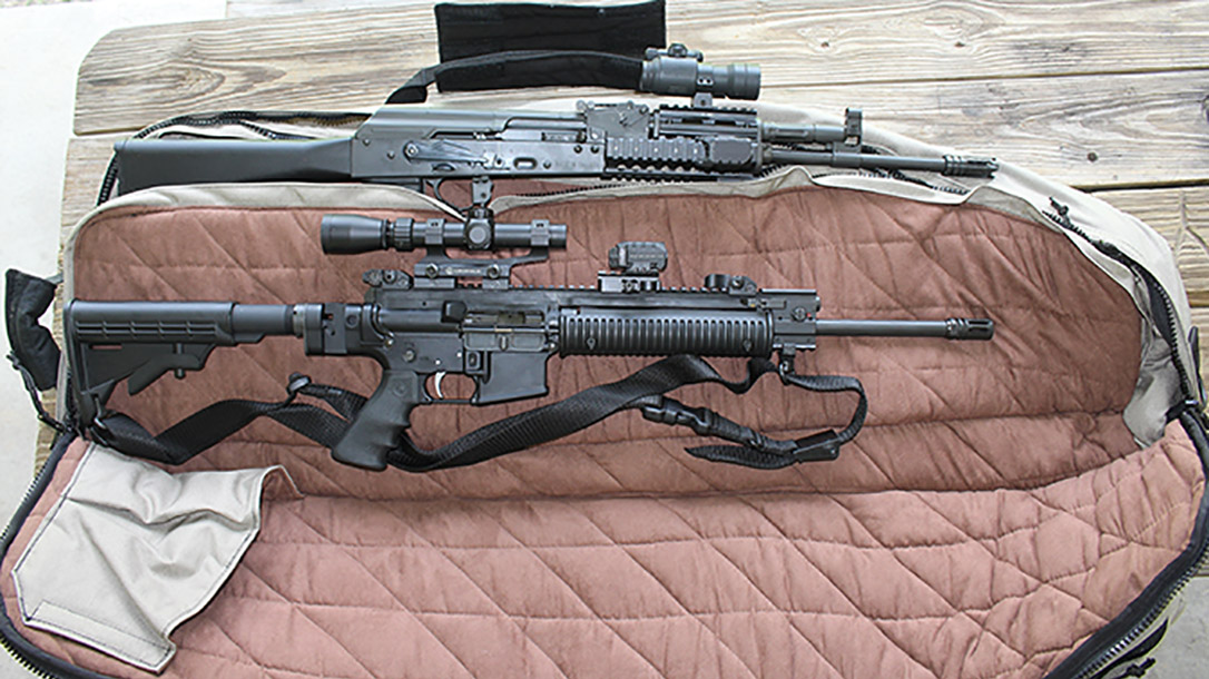 100cm/39" 120cm/47"Tactical Hunting Shotgun Rifle Bag Dual Padded Carry Gun Case 
