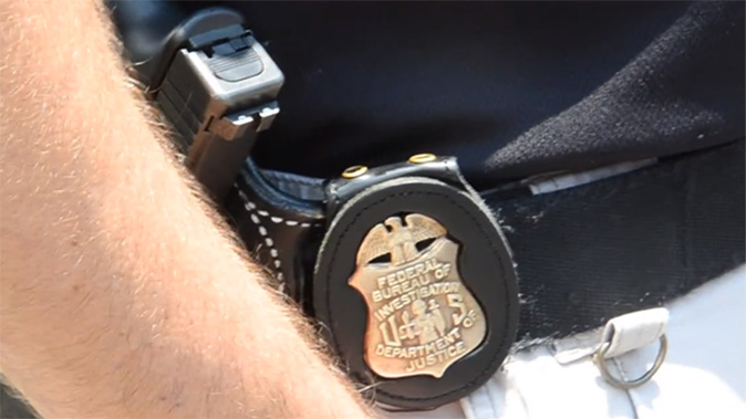 fbi winchester 40 s&w ammo badge