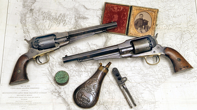 remington revolvers old model and new model navy