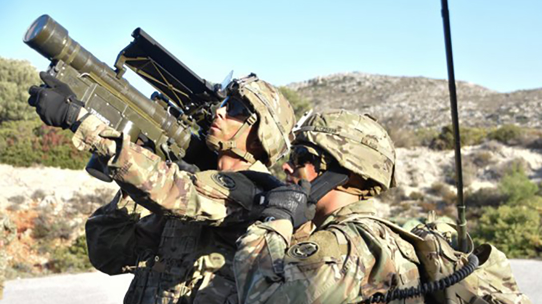 army stinger missile training