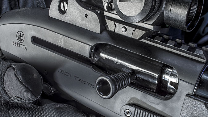 Beretta 1301 Tactical shotgun charging handle