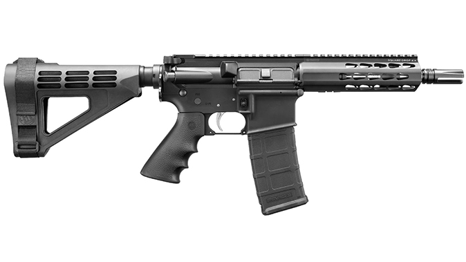 Bushmaster's XM-15 SquareDrop Pistol Comes with SB Tactical 