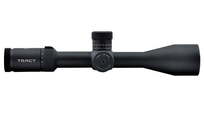 tract Toric UHD 30mm MOA riflescope right profile