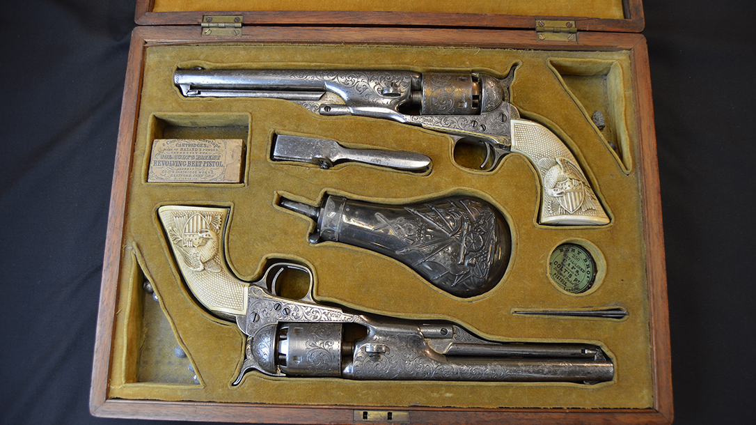 colonel custer Colt Model 1861 revolvers