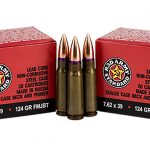 century arms red army standard AK ammunition bullets and two boxes