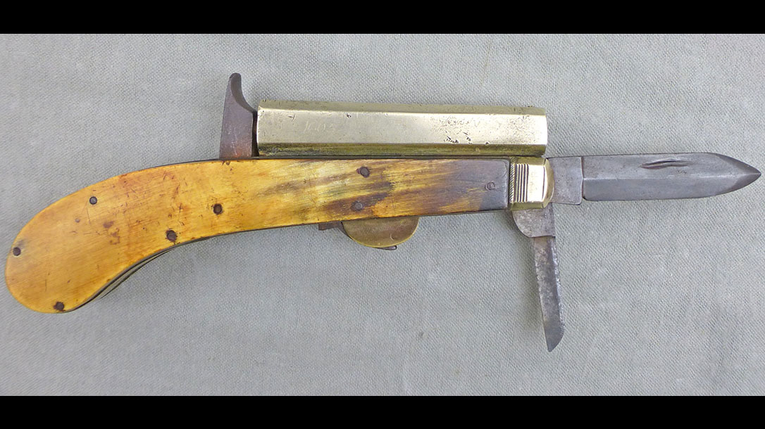 old west concealed weapons james rogers knife pistol