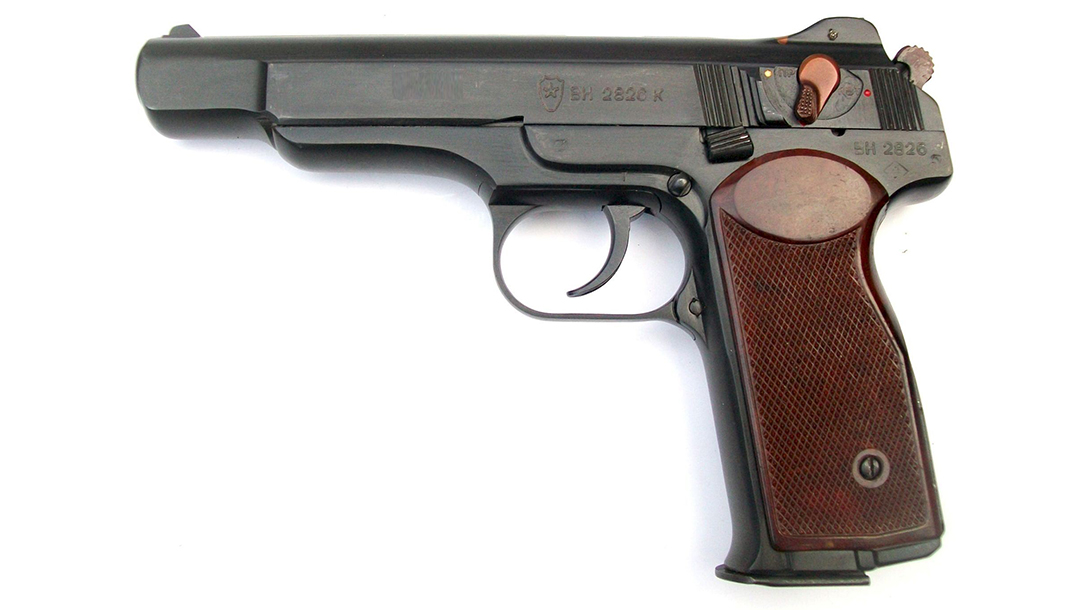 soviet pistols Stechkin APS left profile