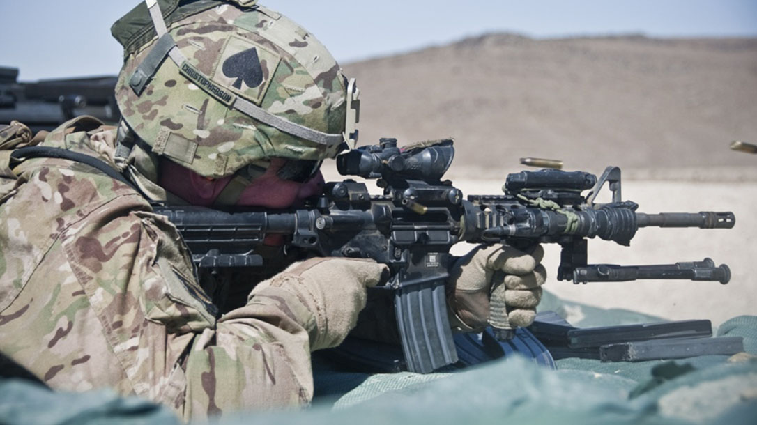 ARMY m4a1 carbine range test
