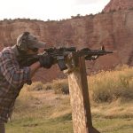 scoped carbine buck doyle standing