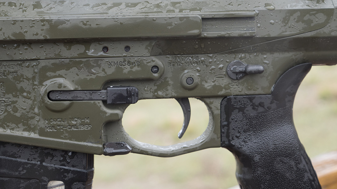 Robinson Arms XCR-M Rifle test ambidextrous controls