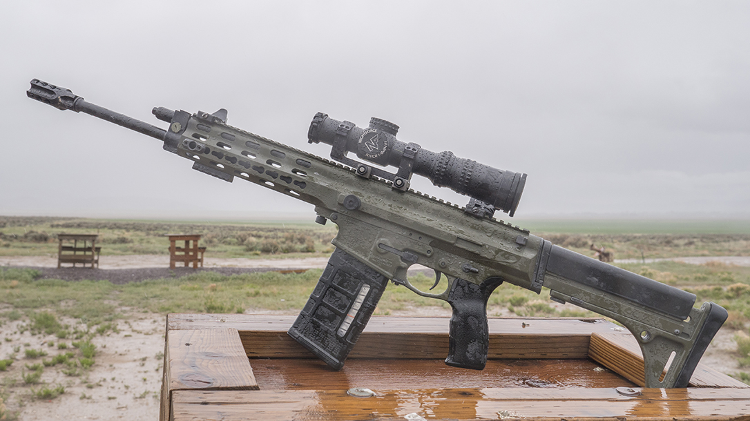 Robinson Arms XCR-M Rifle test left