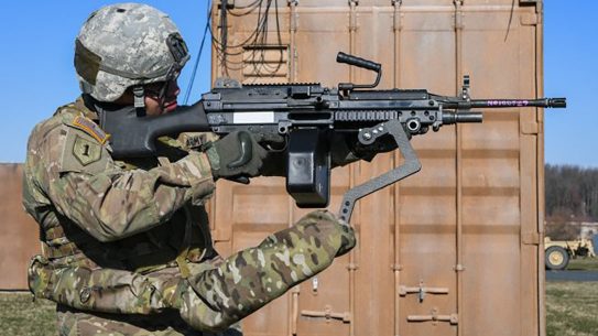 army third arm device m249 light machine gun