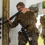 remington m870 modular combat shotgun door breach