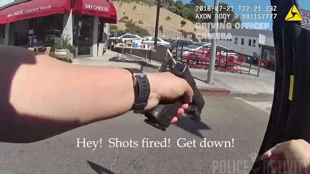 LA shootout, LAPD Body cam, gene atkins