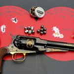emf, 1858, buffalo bill commemorative, revolver, target