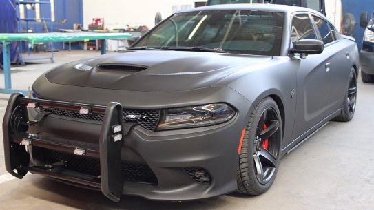 Armormax Bulletproof Dodge Charger Hellcat Police Car exterior