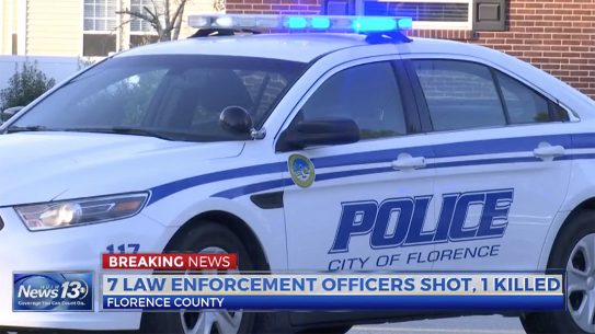 Florence officers shot