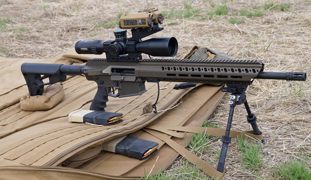 El SWORD International MK-17, un rifle basado en la plataforma militar de t...