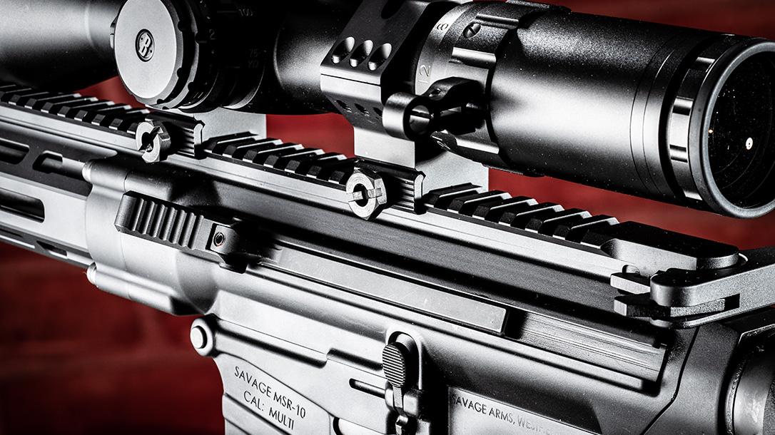 Savage MSR 10 Long Range Rifle review, Savage Arms, rail