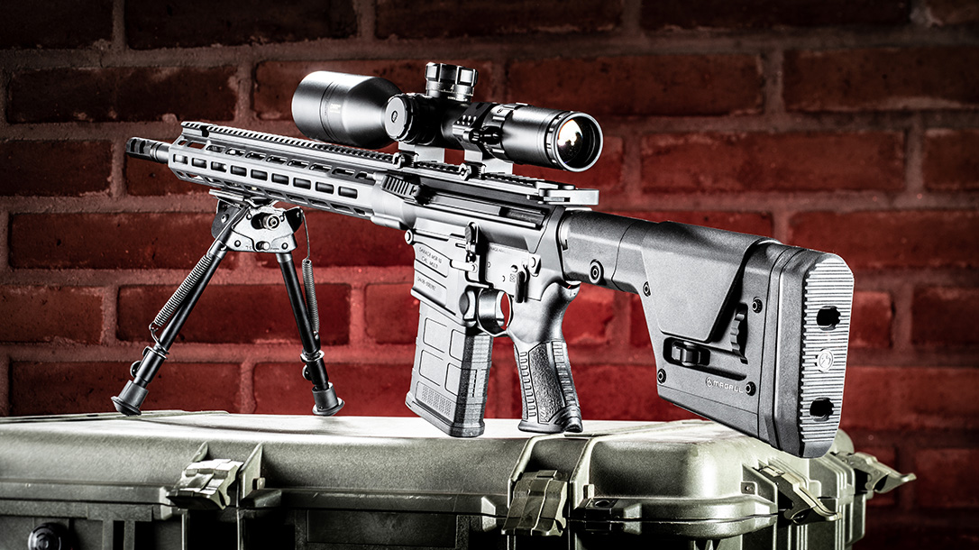 Savage MSR 10 Long Range Rifle review, Savage Arms, rear