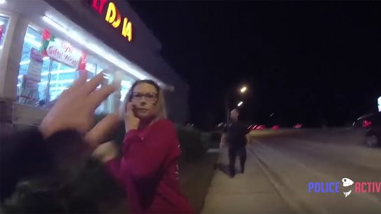 Woman Attacked Officers Rock