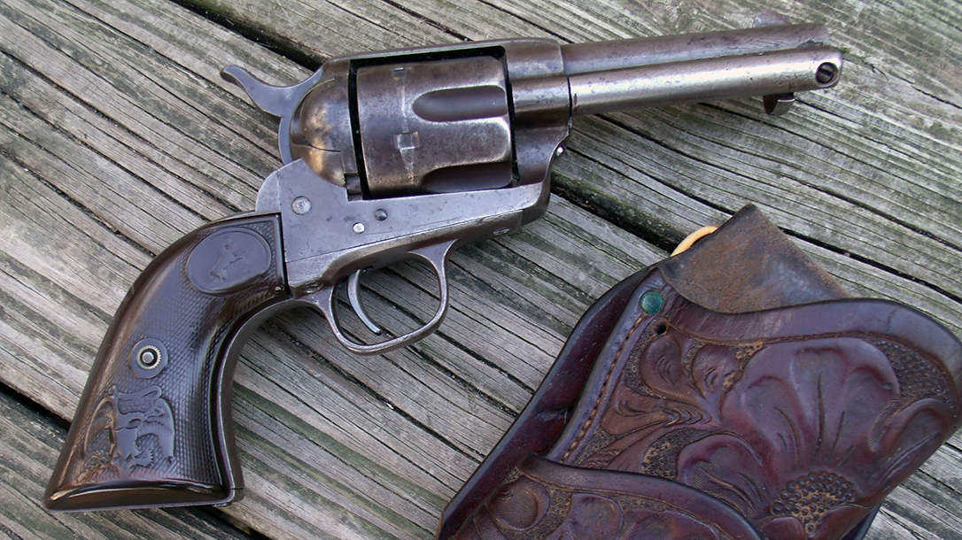 Western Cowboy Black Powder Outlaw Revolver Pistol 1851 Navy Replica Gun w/ Std 