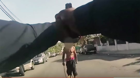 San Diego Cop Shoots Man with Chain
