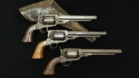 Three versions of the Whitney revolver.