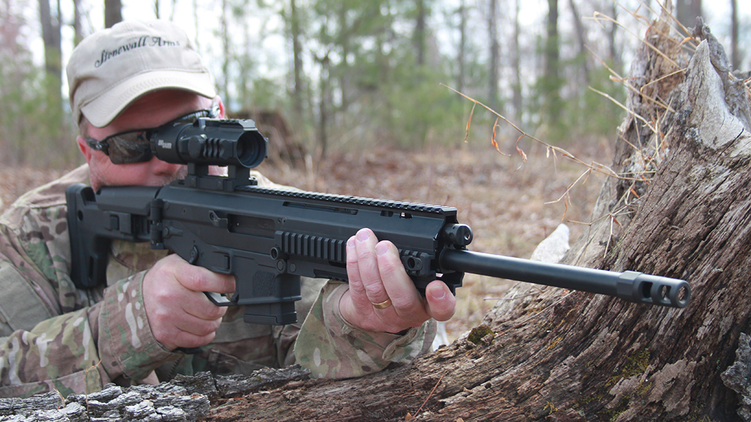Shooting the Bushmaster ACR Enhanced in .450 Bushmaster.